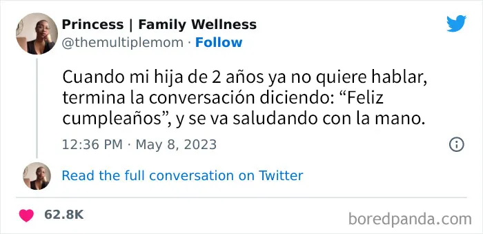 20 tuits divertidos con los que padres y madres podrán sentirse muy identificados