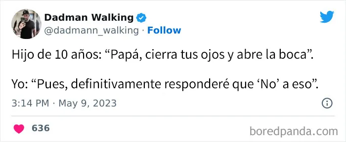 20 tuits divertidos con los que padres y madres podrán sentirse muy identificados
