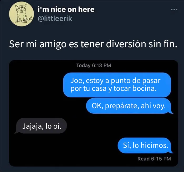 20 Conversaciones salvajes que había que compartir en internet