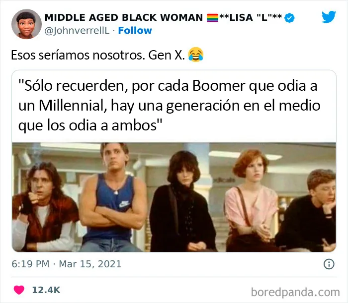 20 Tuits sobre quienes pertenecen a la Generación X