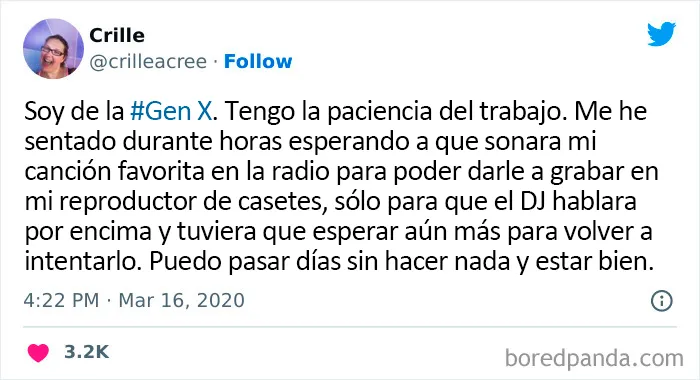 20 Tuits sobre quienes pertenecen a la Generación X