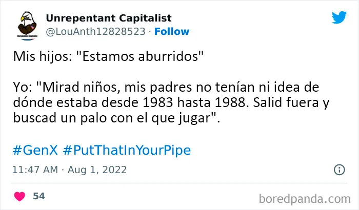 20 Tuits sobre quienes pertenecen a la Generación X