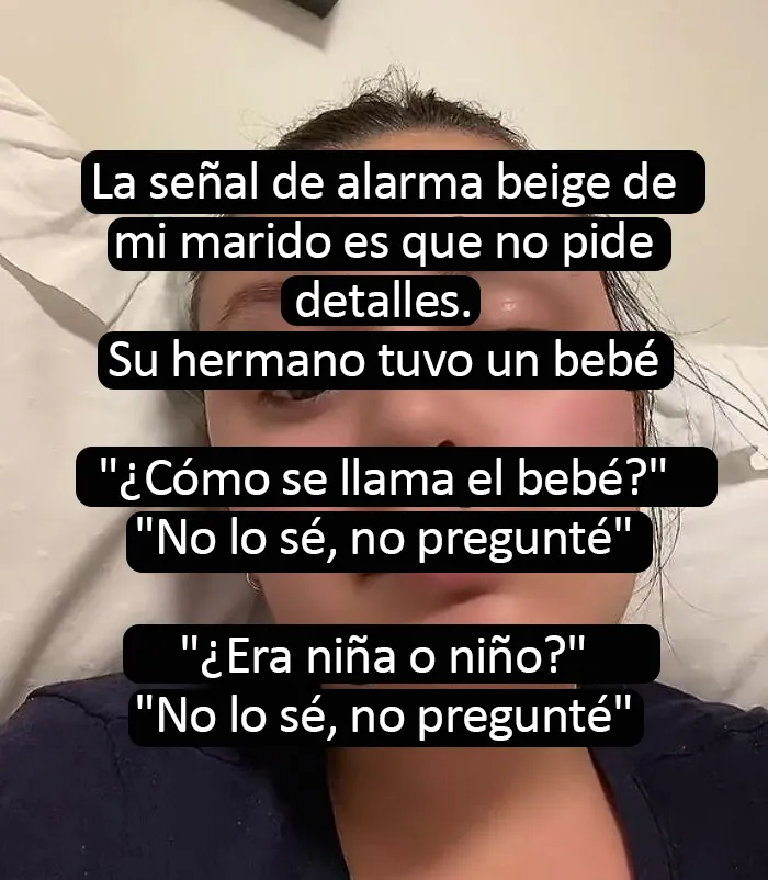 20 Personas comparten divertidas y a veces extrañas "Señales de alarma beige" de sus parejas