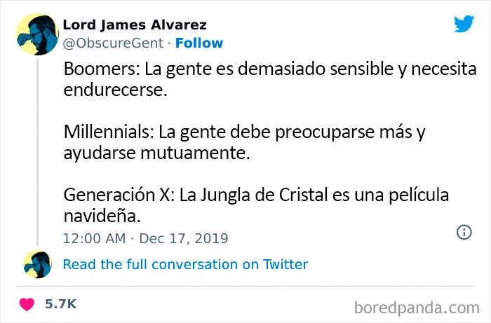 20 Tuits sobre quienes pertenecen a la Generación X