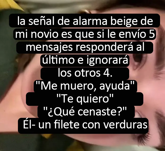 20 Personas comparten divertidas y a veces extrañas "Señales de alarma beige" de sus parejas
