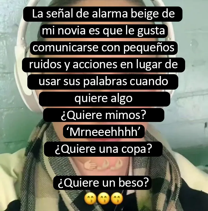 20 Personas comparten divertidas y a veces extrañas "Señales de alarma beige" de sus parejas