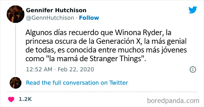 20 Tuits sobre quienes pertenecen a la Generación X