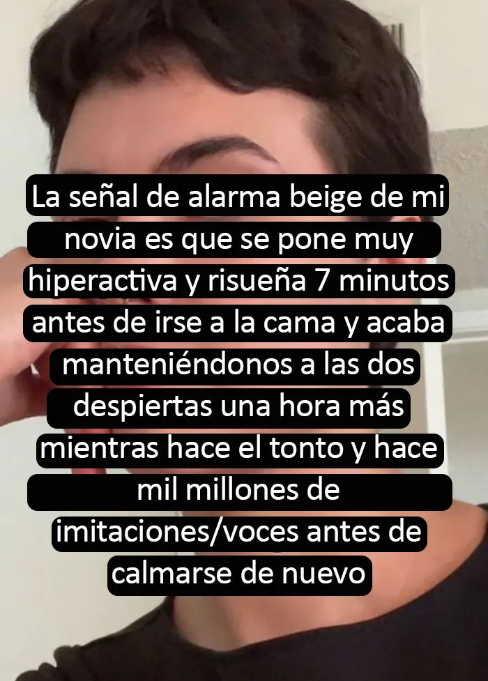 20 Personas comparten divertidas y a veces extrañas "Señales de alarma beige" de sus parejas