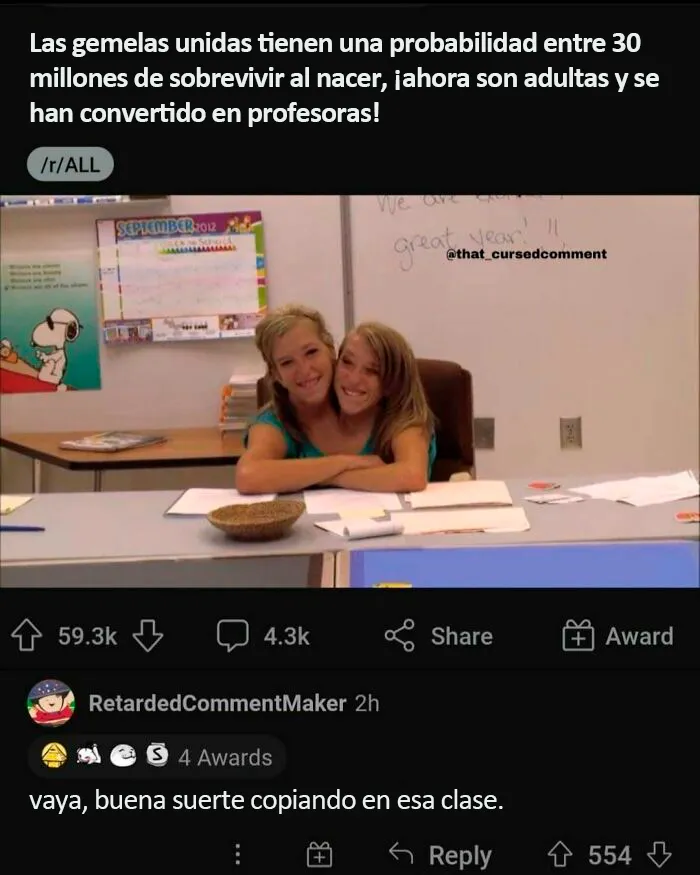 20 Comentarios muy malditos que te harán reír o flipar