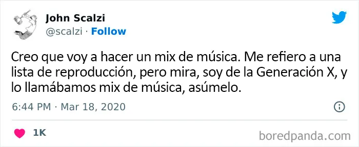 20 Tuits sobre quienes pertenecen a la Generación X