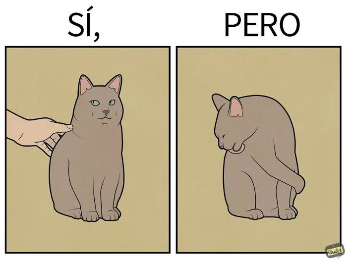 «Sí, pero»: 15 Nuevas e ingeniosas ilustraciones sobre nuestras contradicciones humanas (edición mascotas)