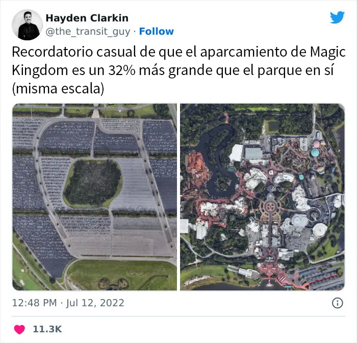 Aparcamiento mágico