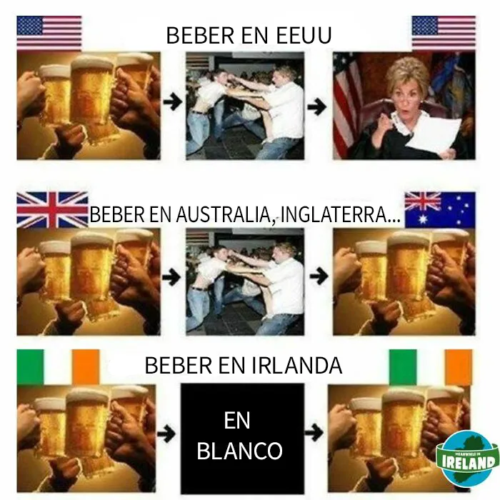 "Mientras tanto en Irlanda": 20 Divertidos memes e imágenes que captan la esencia de los irlandeses