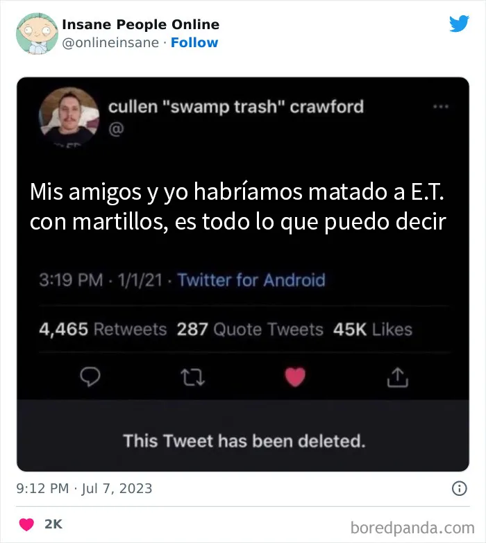 20 Extravagantes publicaciones de personas locas que se encuentran en internet