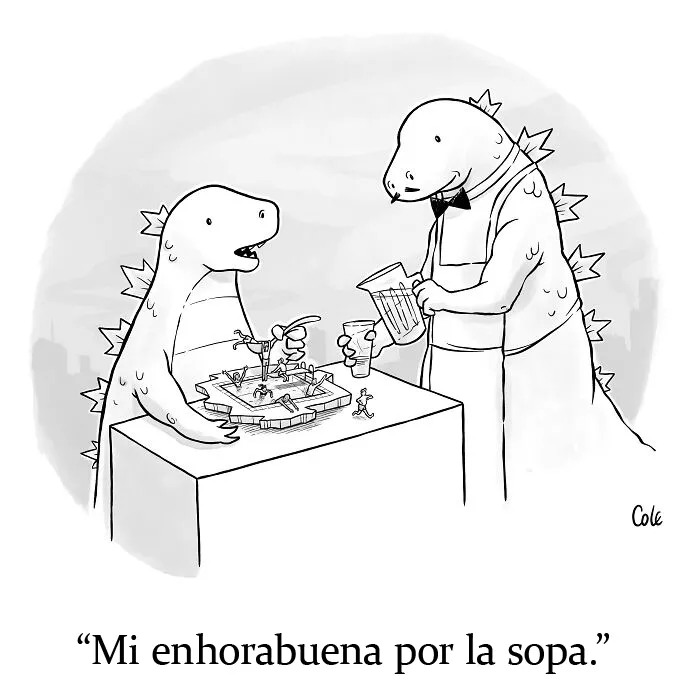 20 Divertidos cómics que dan un mensaje sin apenas palabras