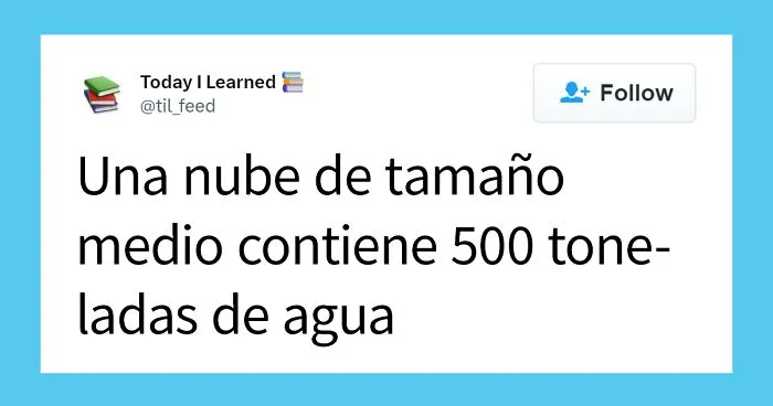 Hoy aprendí: 20 Datos interesantes que te llamarán la atención