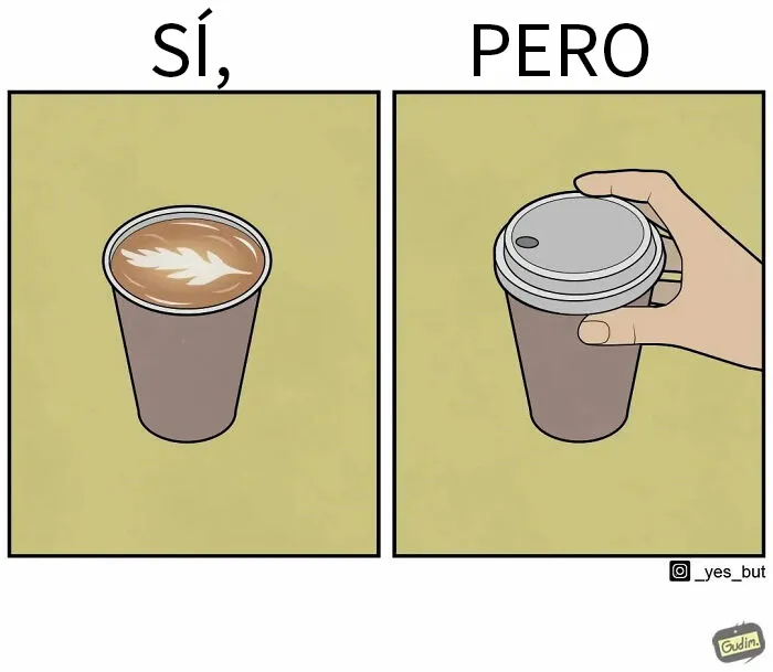 “Sí, pero”: 18 Nuevas e ingeniosas ilustraciones sobre nuestras contradicciones humanas