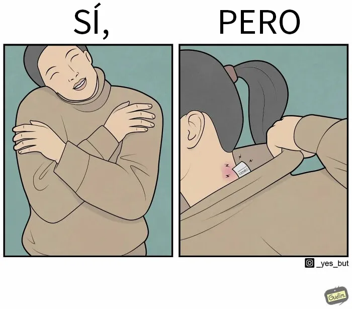 “Sí, pero”: 18 Nuevas e ingeniosas ilustraciones sobre nuestras contradicciones humanas