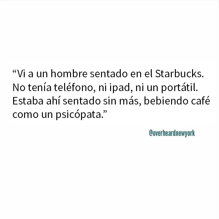 20 Nuevas e inesperadas conversaciones que la gente escuchó en Nueva York y había que compartirlas