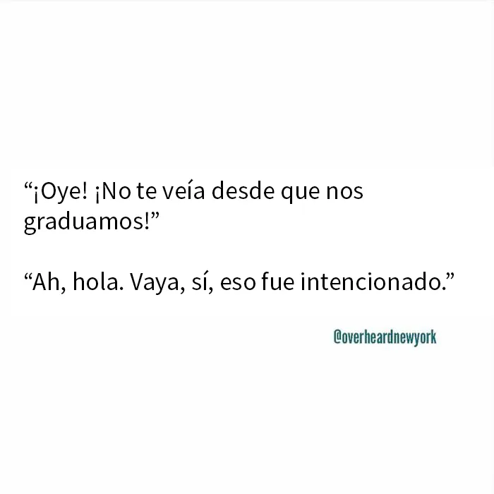 20 Nuevas e inesperadas conversaciones que la gente escuchó en Nueva York y había que compartirlas
