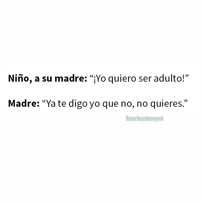 20 Nuevas e inesperadas conversaciones que la gente escuchó en Nueva York y había que compartirlas