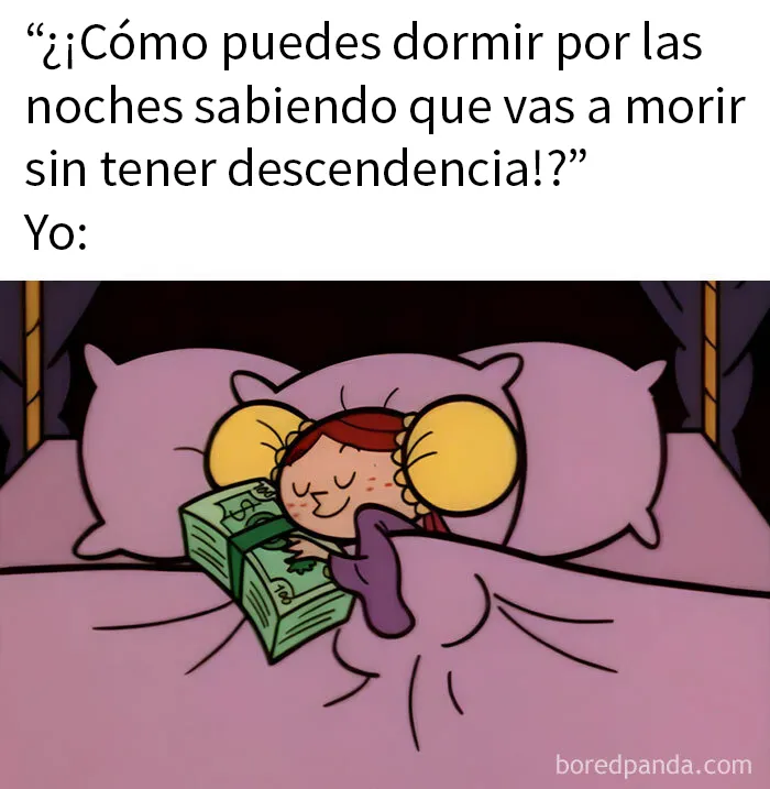 20 Divertidos memes que resumen la vida sin hijos