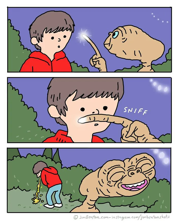 12 Cómics llenos de humor peculiar y toques irónicos, por Jim Benton