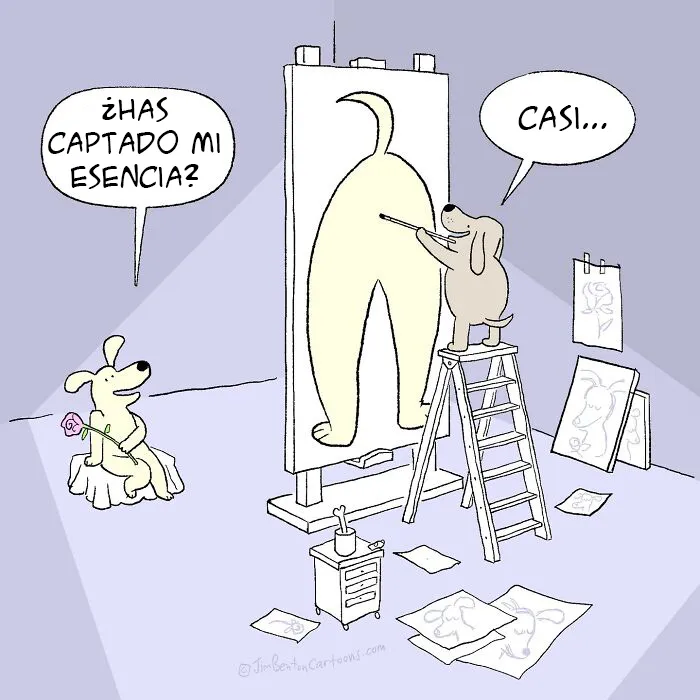 12 Cómics llenos de humor peculiar y toques irónicos, por Jim Benton