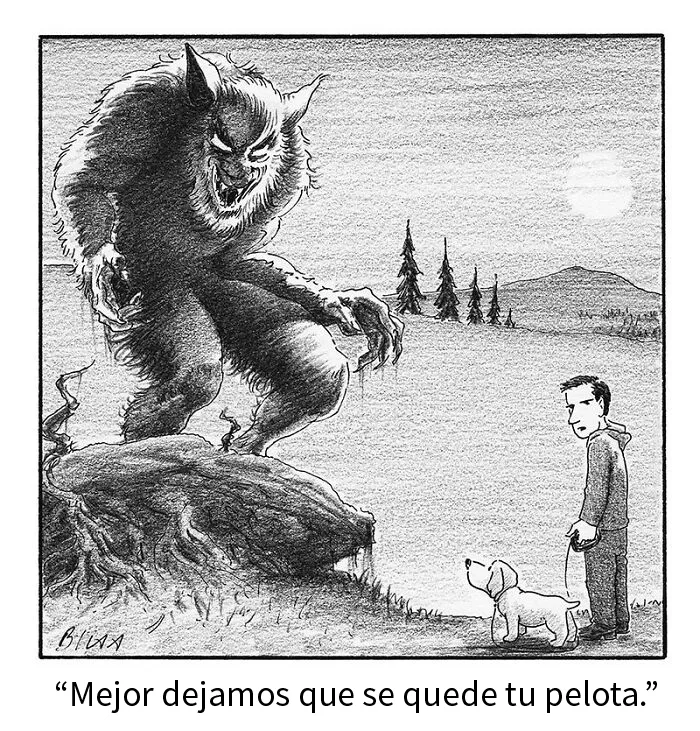 10 Divertidos cómics de este dibujante de la revista New Yorker