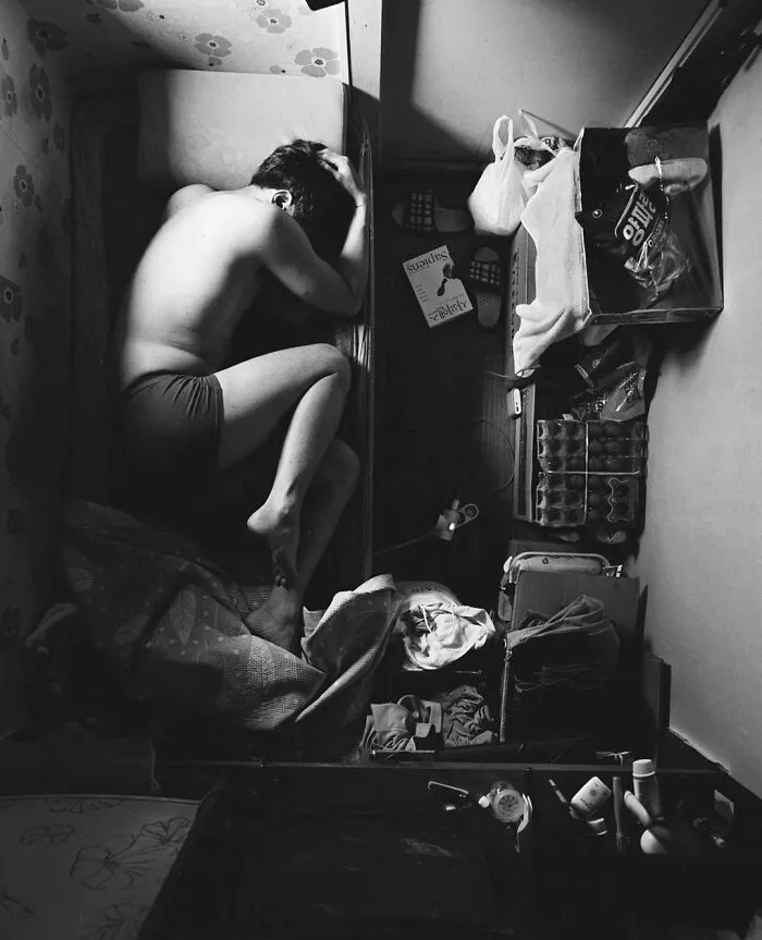 40 Fotos que muestran la miseria de vivir en estos diminutos habitáculos surcoreanos llamados "goshitel"