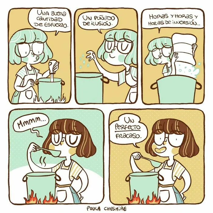 50 Divertidos y reconfortantes cómics de esta artista española con los que no podrán dejar de identificarse
