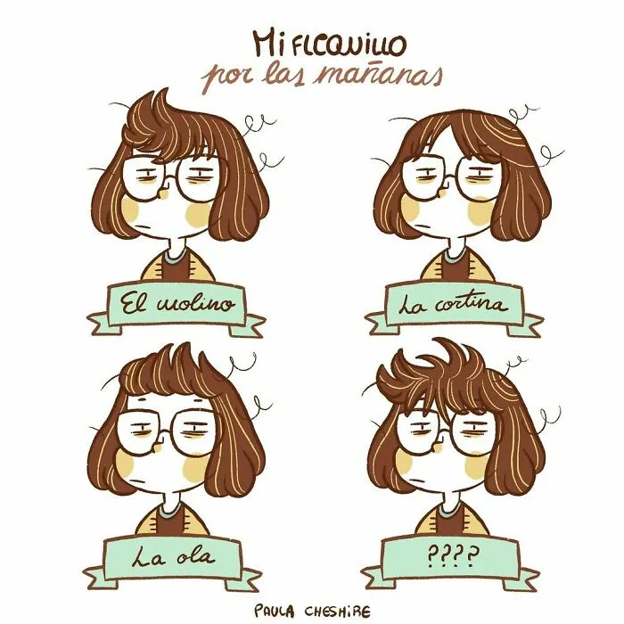 50 Divertidos y reconfortantes cómics de esta artista española con los que no podrán dejar de identificarse