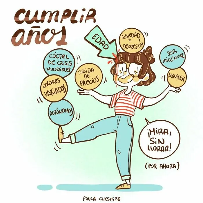 50 Divertidos y reconfortantes cómics de esta artista española con los que no podrán dejar de identificarse