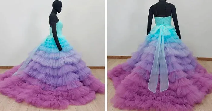 40 Vestidos tan creativos como hermosos hechos a mano