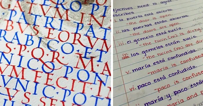 20 Ejemplos de caligrafía que son un placer para la vista