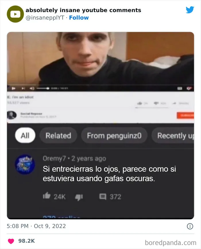 20 Comentarios de YouTube tan buenos que había que compartirlos (nuevas imágenes)