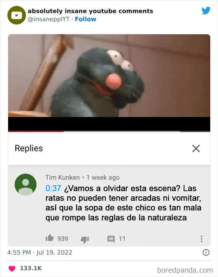 20 Comentarios de YouTube tan buenos que había que compartirlos (nuevas imágenes)