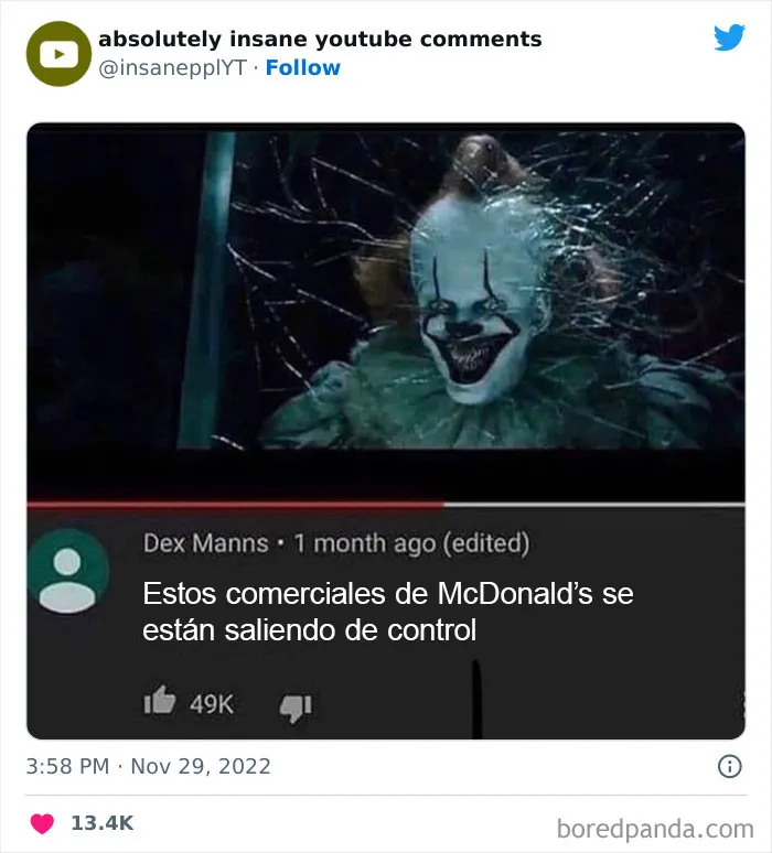 20 Comentarios de YouTube tan buenos que había que compartirlos (nuevas imágenes)