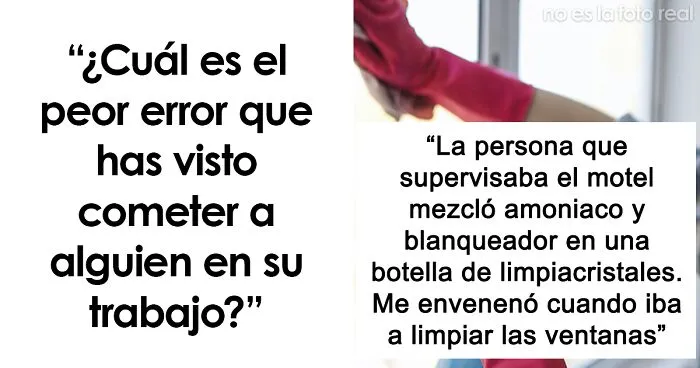 20 Terribles errores cometidos en el trabajo que los compañeros nunca olvidarán