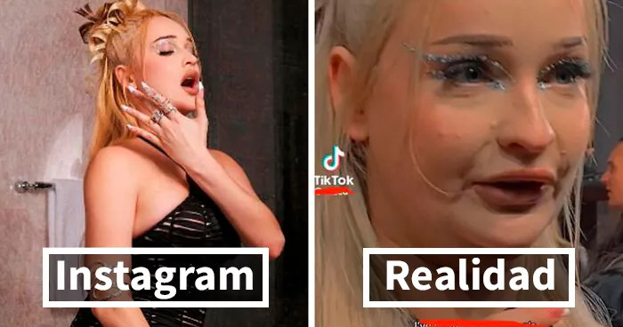 Estas fotos súper editadas muestran la gran diferencia que hay entre lo que vemos en Instagram y la realidad (nuevas imágenes)