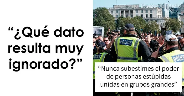 20 Datos y verdades de la vida ampliamente ignorados por norma general