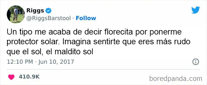 Hay una delgada línea entre la confianza y la estupidez, y este tipo la ha sobrepasado con creces