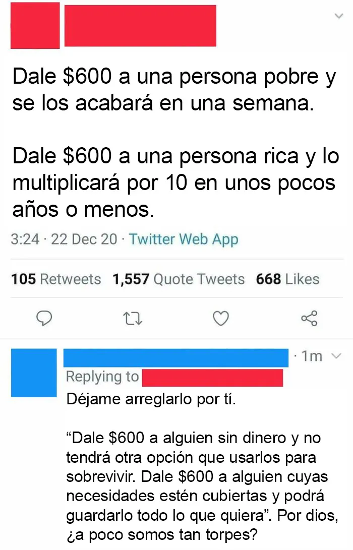 Son 668 personas que carecen de pensamiento crítico