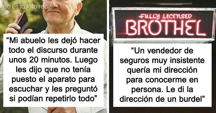 "¿Qué les dices a los estafadores en lugar de colgar?" (30 respuestas)