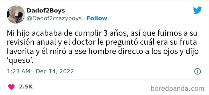 20 Tuits de padres divertidos y familiares del pasado mes de diciembre
