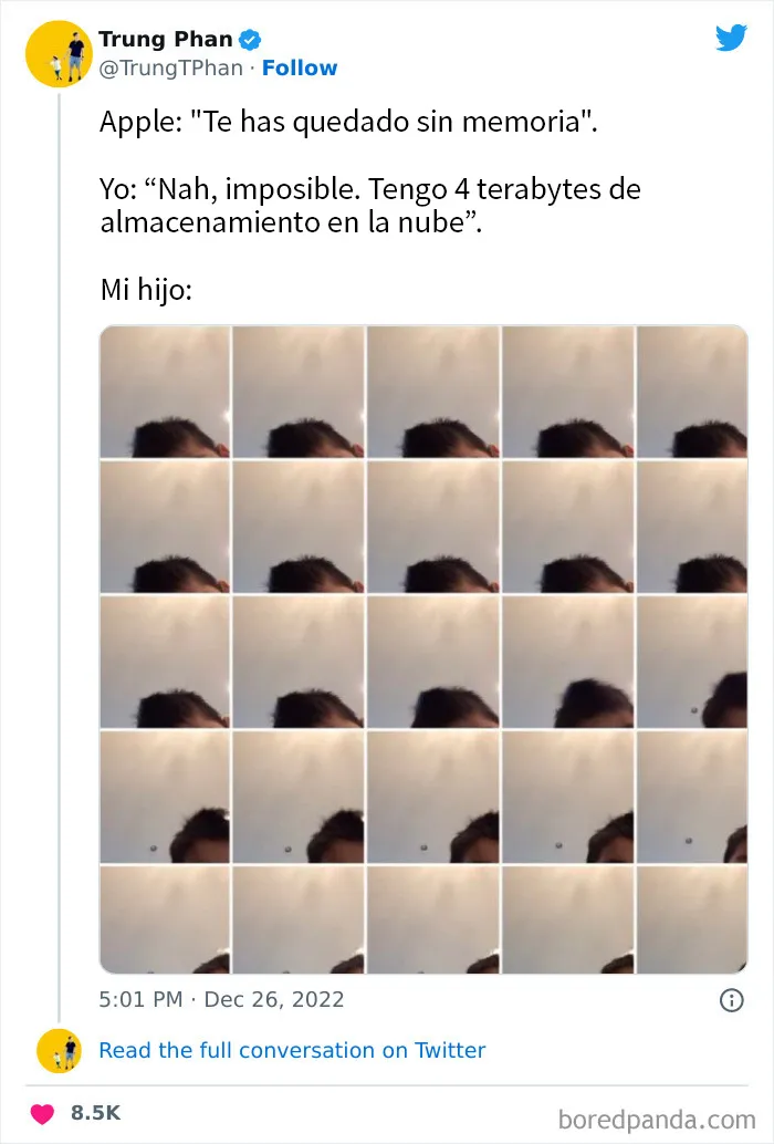 20 Tuits de padres divertidos y familiares del pasado mes de diciembre