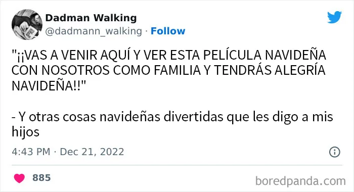 20 Tuits de padres divertidos y familiares del pasado mes de diciembre