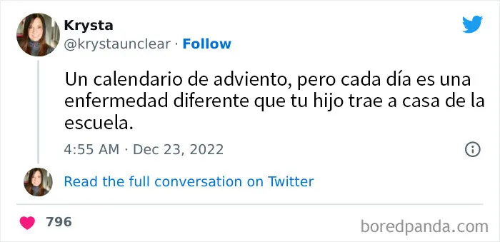 20 Tuits de padres divertidos y familiares del pasado mes de diciembre