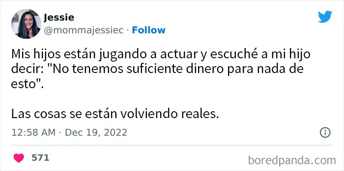 20 Tuits de padres divertidos y familiares del pasado mes de diciembre