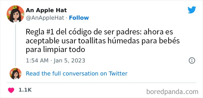 20 De los tuits más divertidos sobre ser padres de este mes de enero